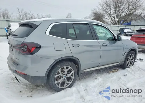2024 BMW X3 xDrive30I z USA, uszkodzony, nr VIN 5UX53DP04R9X24162